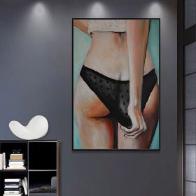 Oil Painting Hand Painted Vertical People Nude Modern Rolled Canvas Living Room hallway bedroom luxurious decorative painting