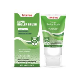 Jakehoe Wall t Refurbishment With White t Wall t Roller t Wall Cracks Covered Graffiti