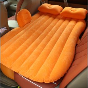 Car Inflatable Bed (Option: Orange)