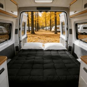 500GEM Roll-Up Portable Mattress For Car & RV Camping, Multi-Size Foldable Bed Pad, Soft & Comfortable For Bedroom & Travel (Option: California King 72x84in)