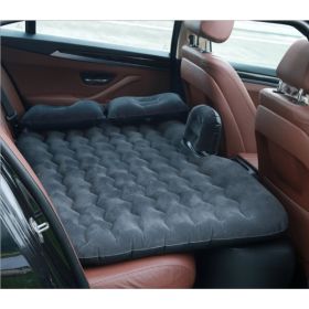 Car Inflatable Bed (Option: Black Wave)