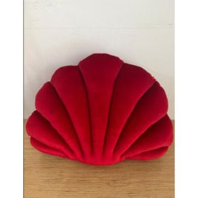 Simulation Shell Pillow Cushion Doll Nap Pillow (Option: Big red-S)