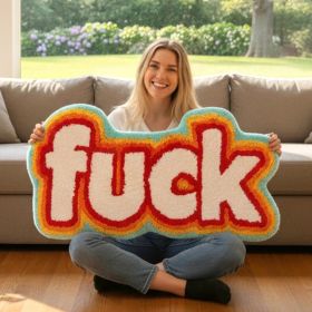 Color Rug For Bedroom, 2X3" Fluffy Thick Soft Living Room Rugs, Non Slip Absorbent Floor Mat, Cute Washable Microfiber Non-Slip Small Shower Mat, (Option: BlueWhite)