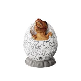 Cross-border Starry Sky Light, Cracked Translucent Dinosaur Egg Starry Sky Projection Light (Option: Brown)