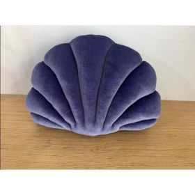 Simulation Shell Pillow Cushion Doll Nap Pillow (Option: Purple-S)